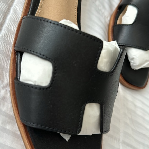 NIB Steve Madden Hayden black sandals size 8 - Picture 4 of 6